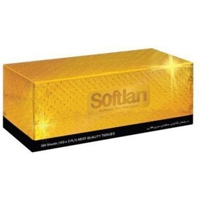 ** سافتلن دستمال کاغذی طلایی  300برگ