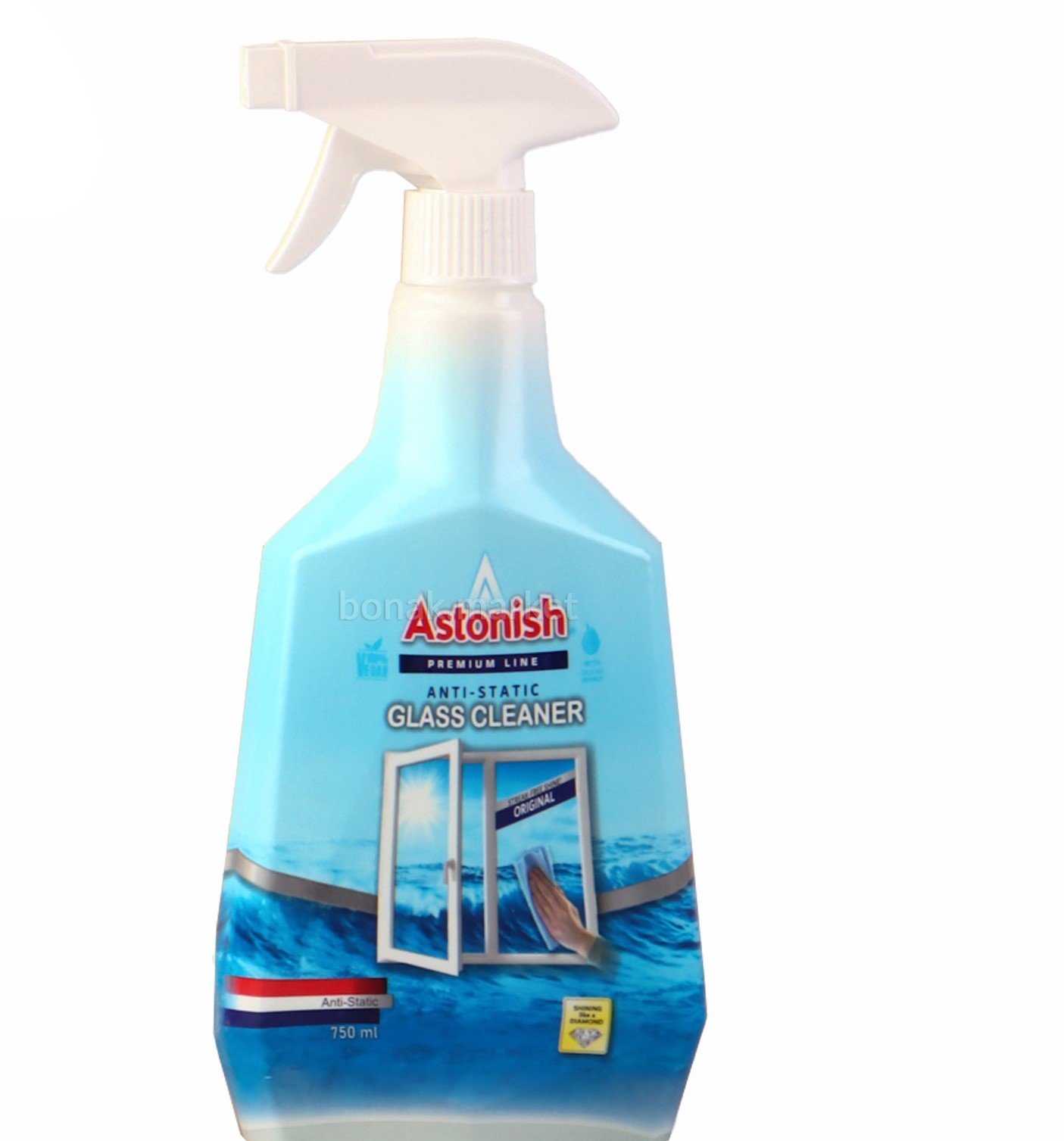 آستونیش شیشه پاک کن آنتی استاتیک بارایحه اقیانوس 750 گرمی