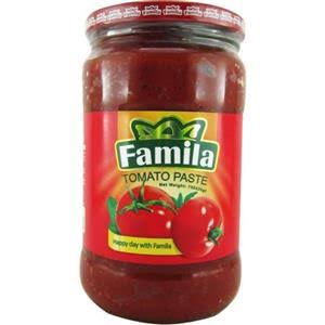 فامیلا رب گوجه شیشه 700گرمی