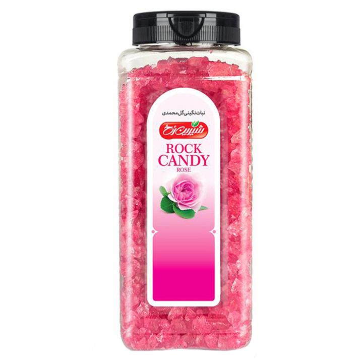 شیرین رخ نبات نگینی گل محمدی 500 گرم