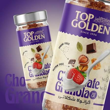 تاپ گلدن گرانولا شکلاتی 360 گرمی