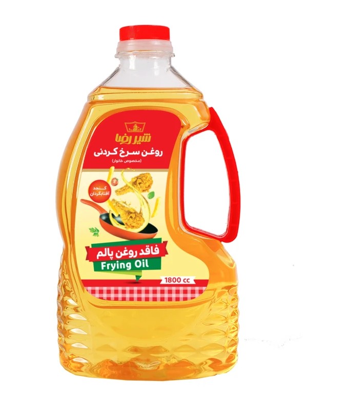 شیررضا روغن سرخ کردنی 1500 سی سی