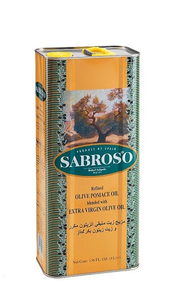 سابروسو روغن زیتون بکر 4لیتری